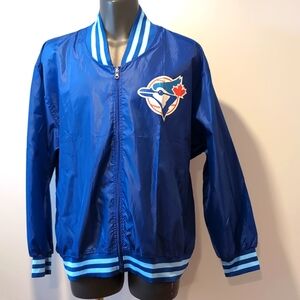Toronto Blue Jays Nylon Bomber Jacket Windbreaker